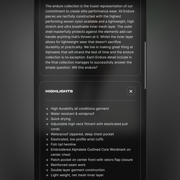 Alphalete Endure All-Purpose Pullover- M - Picture 11 of 12